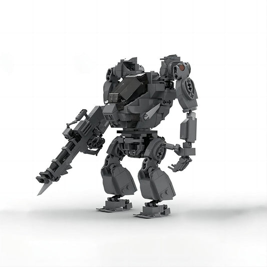 AMP Mecha Suit MOC Building Kit | Futuristic Armored Figure Model - 1
