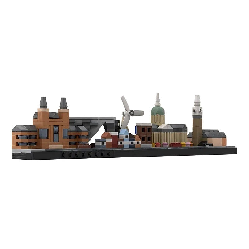 Amsterdam Skyline MOC Architecture Building Kit - 1