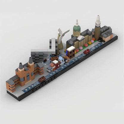 Amsterdam Skyline MOC Architecture Building Kit - 2