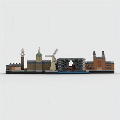 Amsterdam Skyline MOC Architecture Building Kit - 3