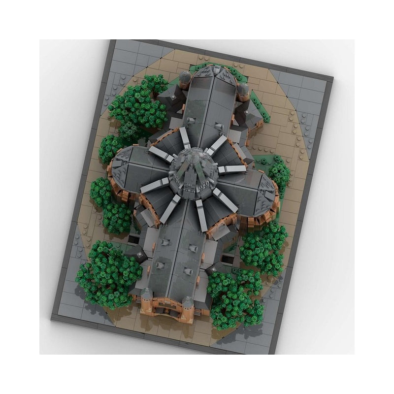 Amsterdam Vondelkerk 1:125 MOC Historic Church Building Kit - 3