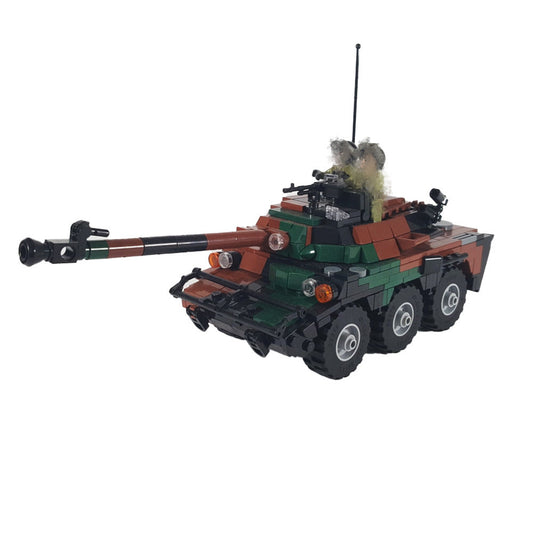 AMX 10 RC Armoured Fighting Vehicle Building Kit | LEGO-Compatible MOC - 1