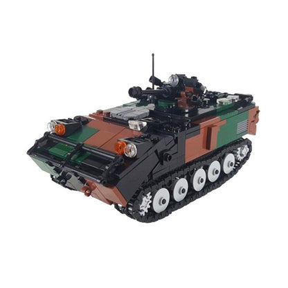 AMX 10P Infantry Fighting Vehicle Building Kit | 1/35 Scale LEGO-Compatible MOC - 1