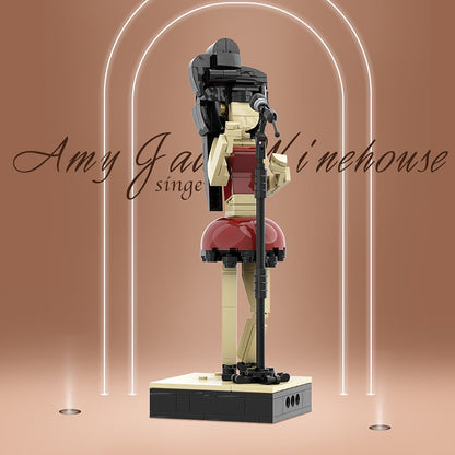 amy winehouse building set | moc-125488 - 1