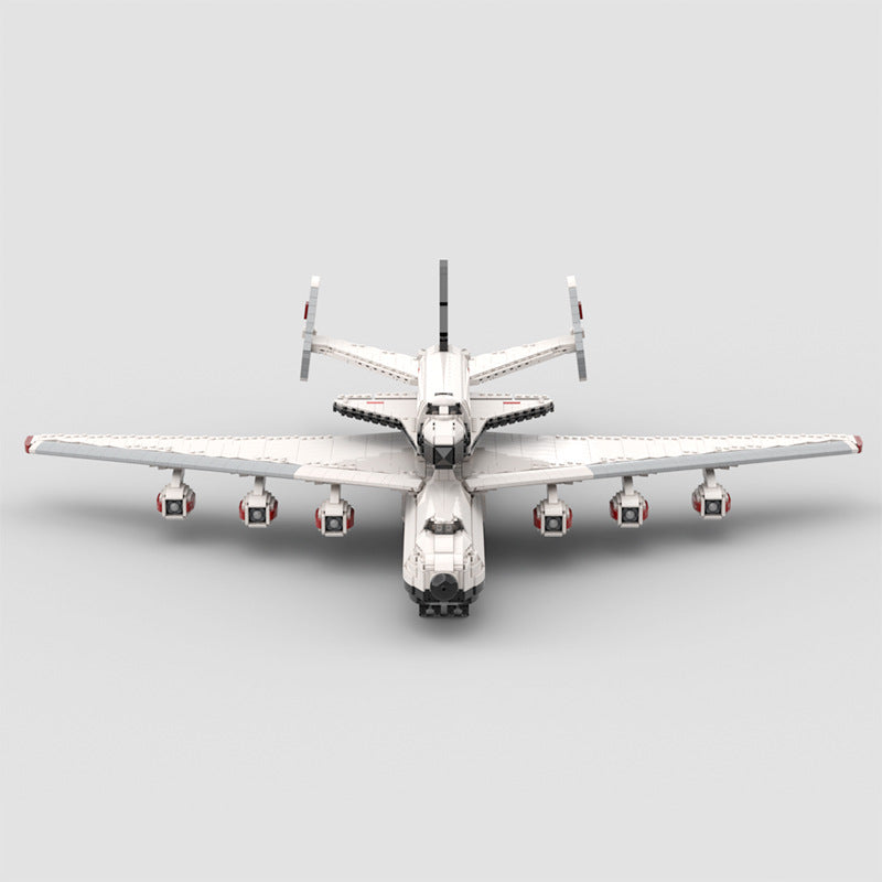 AN-225 Carrier Aircraft 1:110 Building Kit | LEGO-Compatible MOC - 3
