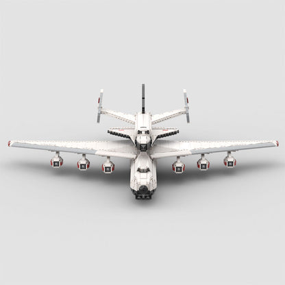 AN-225 Carrier Aircraft 1:110 Building Kit | LEGO-Compatible MOC - 3