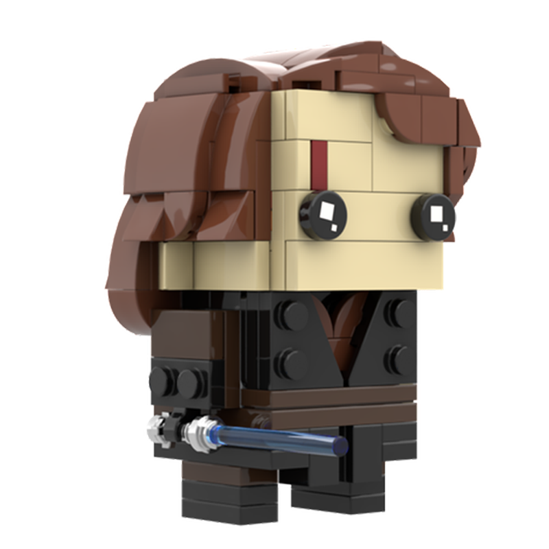 anakin brickheadz | star wars | moc-74200 - 4
