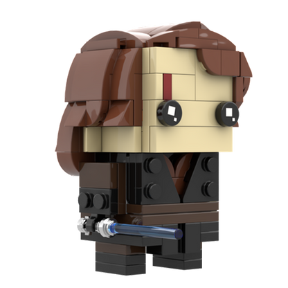 anakin brickheadz | star wars | moc-74200 - 4