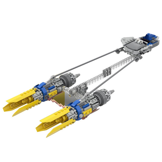 anakin’s podracer set 75258 mod | star wars | moc-56916 - 3