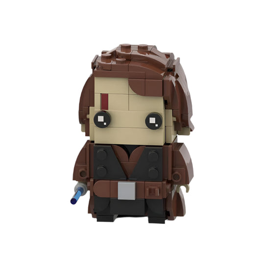 anakin skywalker brickheadz moc | lego-compatible star wars set - 1