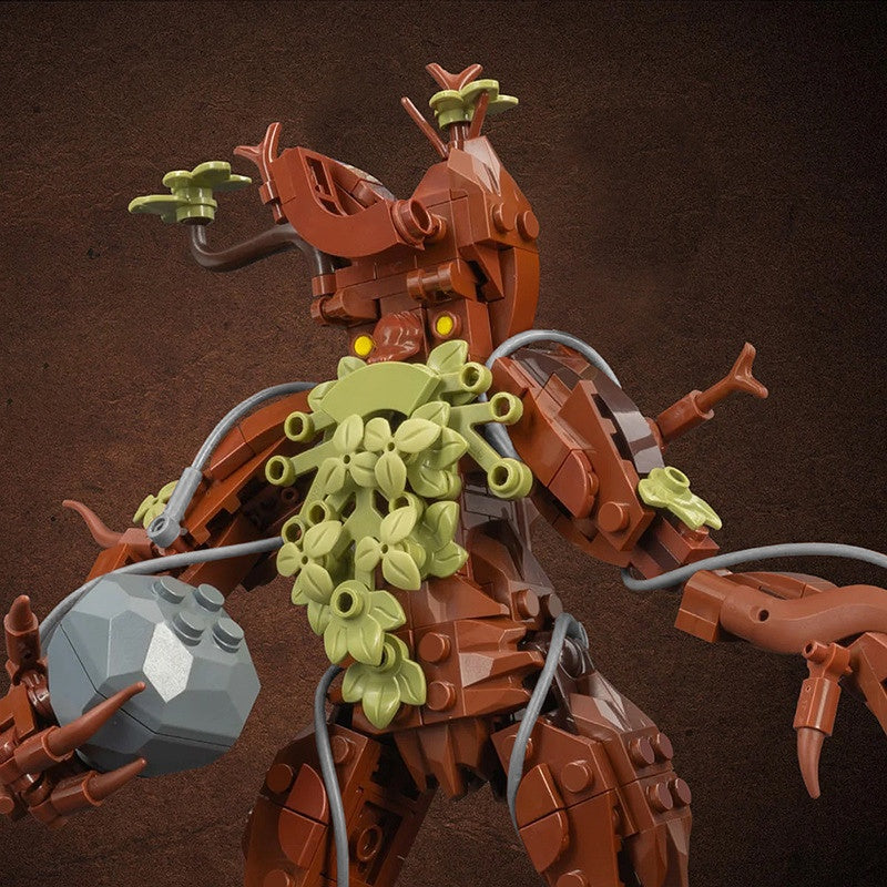 Ancient Forest Guardian MOC Building Kit | Fantasy Tree Creature - 3
