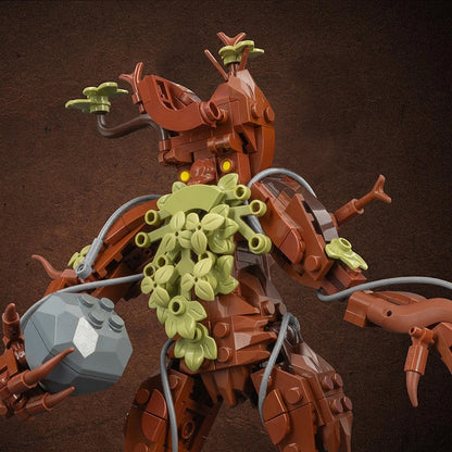 Ancient Forest Guardian MOC Building Kit | Fantasy Tree Creature - 3