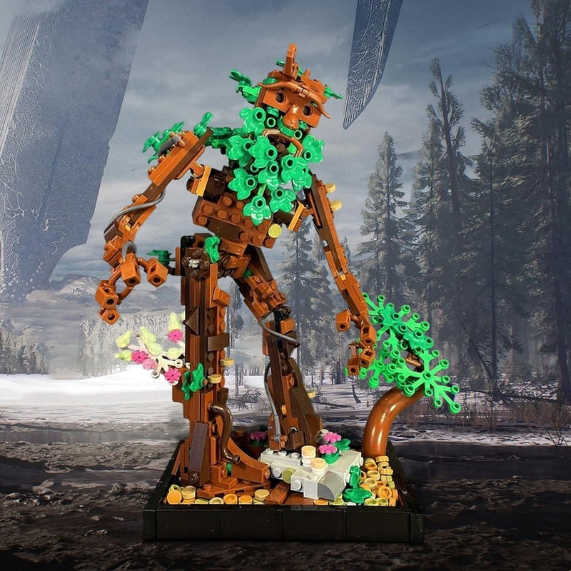 Ancient Forest Shepherd Tree MOC Fantasy Guardian Building Kit - 4