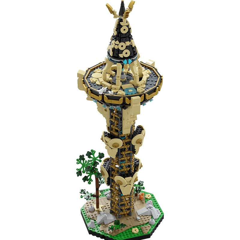 Ancient Guardian Tower Building Kit | LEGO-Compatible MOC - 1