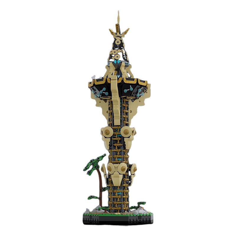 Ancient Guardian Tower Building Kit | LEGO-Compatible MOC - 2