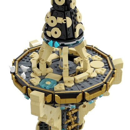 Ancient Guardian Tower MOC Building Kit | Fantasy Architecture Model - 3