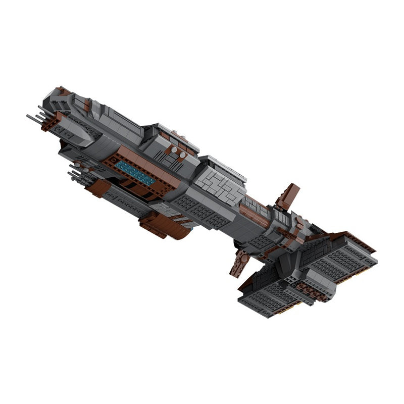 Ancient Space Capital Battleship Building Kit | LEGO-Compatible MOC - 3