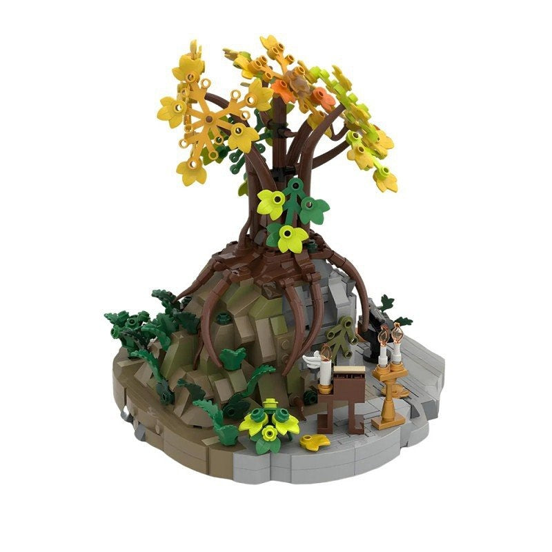 Ancient Sword Reforging Forge MOC Fantasy Building Kit - 2
