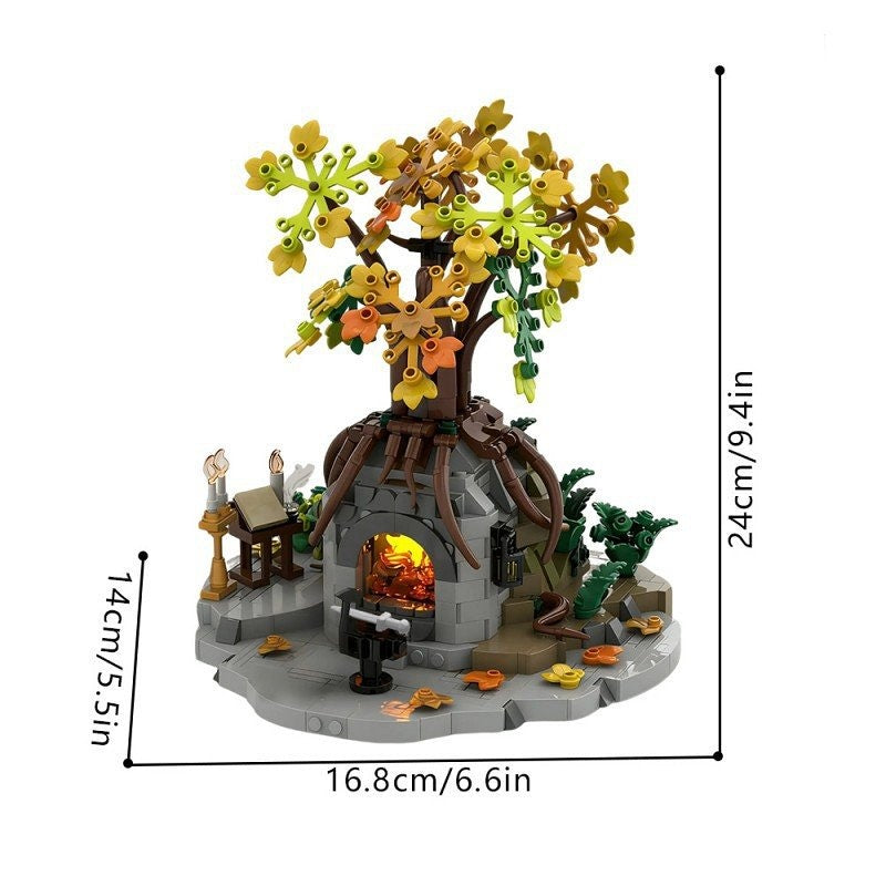 Ancient Sword Reforging Forge MOC Fantasy Building Kit - 4
