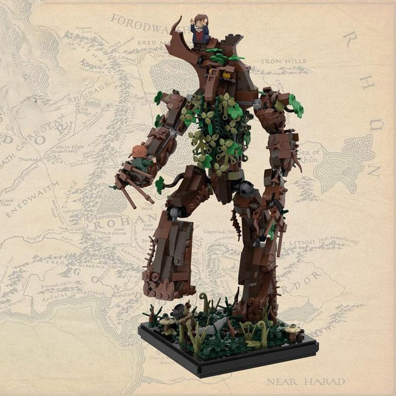 Ancient Tree Giant Building Kit | LEGO-Compatible MOC - 1