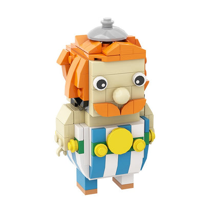 Ancient Warrior Duo Cube Characters MOC Building Kit - 4