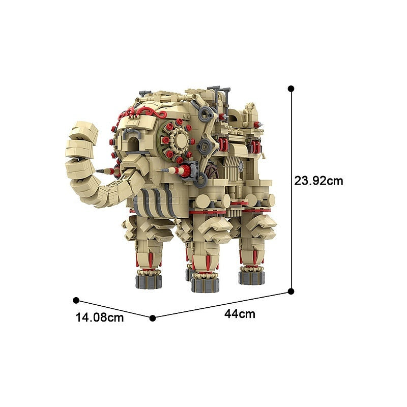 Ancient Water Guardian Beast MOC Building Kit - 4