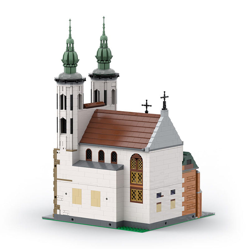Andrew's Church in Cracow Building Kit | LEGO-Compatible MOC - 1