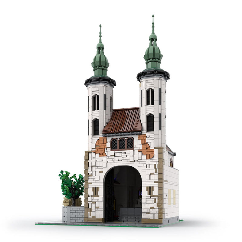 Andrew's Church in Cracow Building Kit | LEGO-Compatible MOC - 4