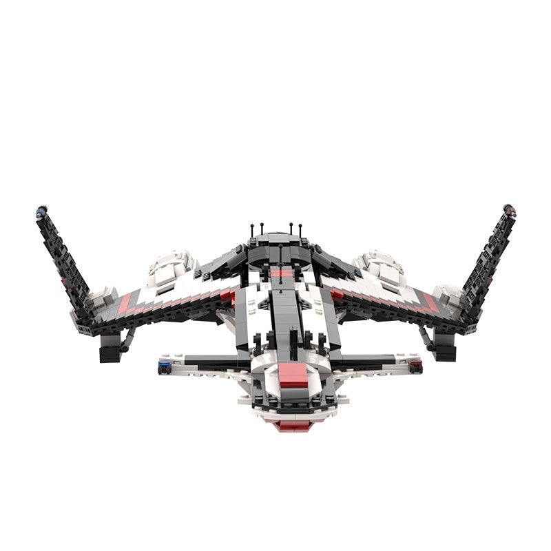 Andromeda Pathfinder Exploration Transport Building Kit | LEGO-Compatible MOC - 1