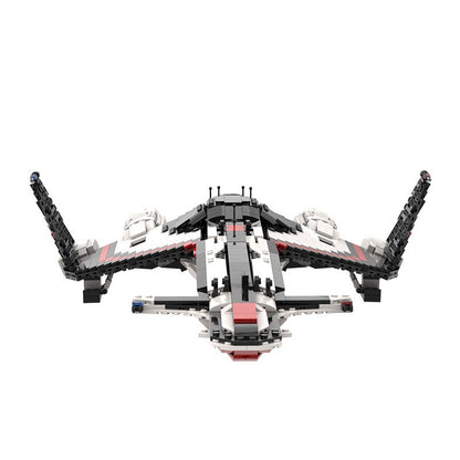 Andromeda Pathfinder Exploration Transport Building Kit | LEGO-Compatible MOC - 1