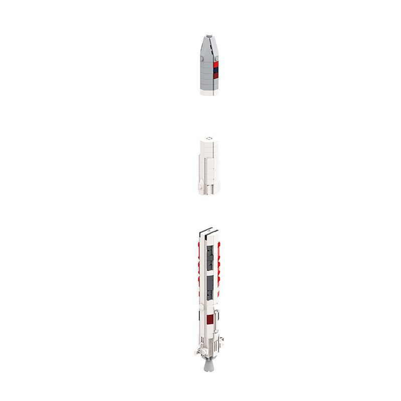Angara 1.2 Rocket Building Kit | 1:110 Scale | LEGO-Compatible MOC - 3