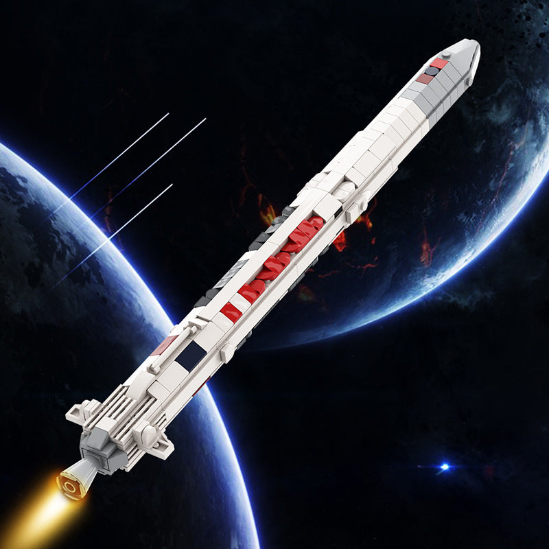 angara 1.2 rocket building set - 1:110 scale | moc-131511 - 1