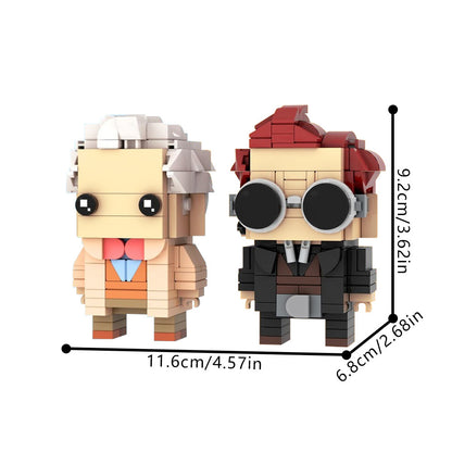 Angel and Demon Pair BrickHeadz MOC Building Kit 4