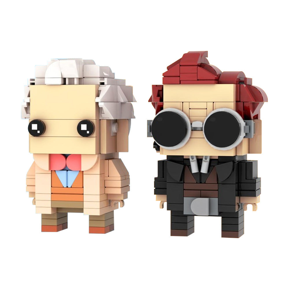 Angel and Demon Pair BrickHeadz MOC Building Kit 5