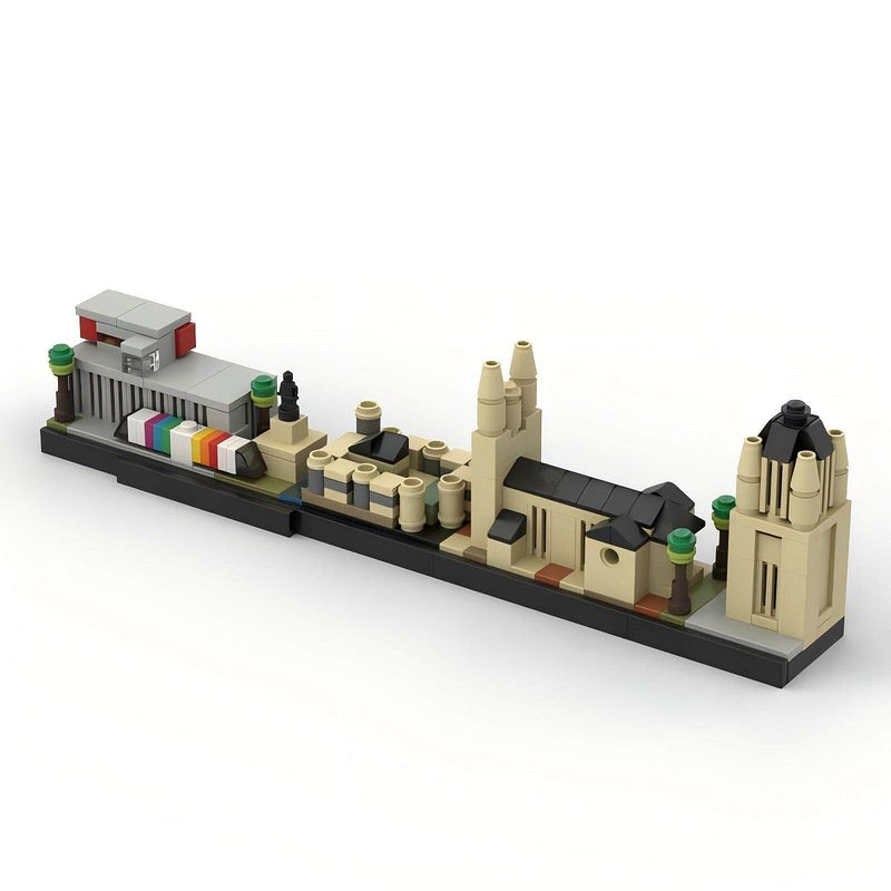 Angers Skyline Building Kit | LEGO-Compatible MOC - 1