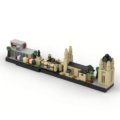 Angers Skyline MOC Building Kit | Historic French City Architecture Model - 1