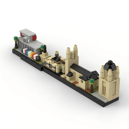 Angers Skyline MOC Building Kit | Historic French City Architecture Model - 2