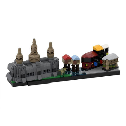 Angkor Wat Siem Reap Skyline Building Kit | LEGO-Compatible MOC - 3