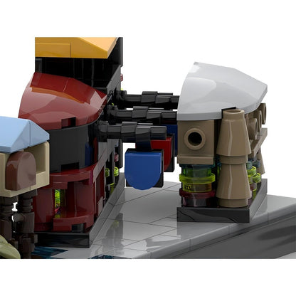 Angkor Wat Siem Reap Skyline Building Kit | LEGO-Compatible MOC - 4