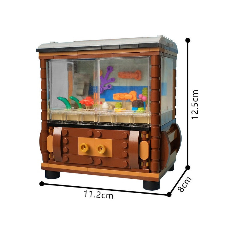 Animated Aquarium MOC Building Kit | Underwater Sea Life Diorama - 3