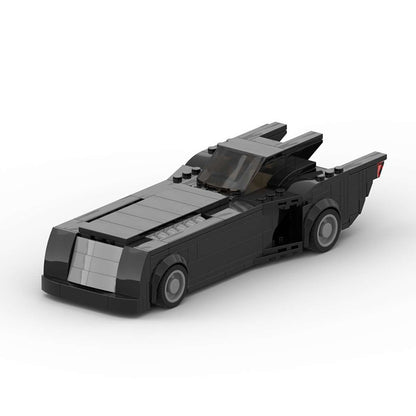animated batmobile building set | moc-40089 - 1