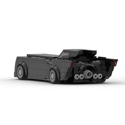 animated batmobile building set | moc-40089 - 2