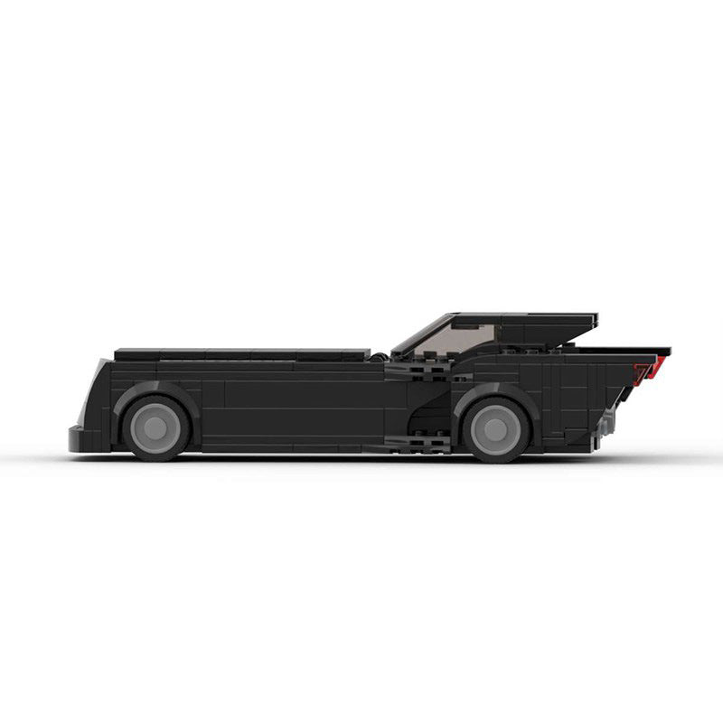 animated batmobile building set | moc-40089 - 3