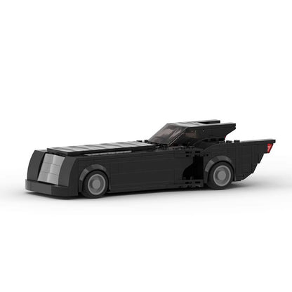 animated batmobile building set | moc-40089 - 5