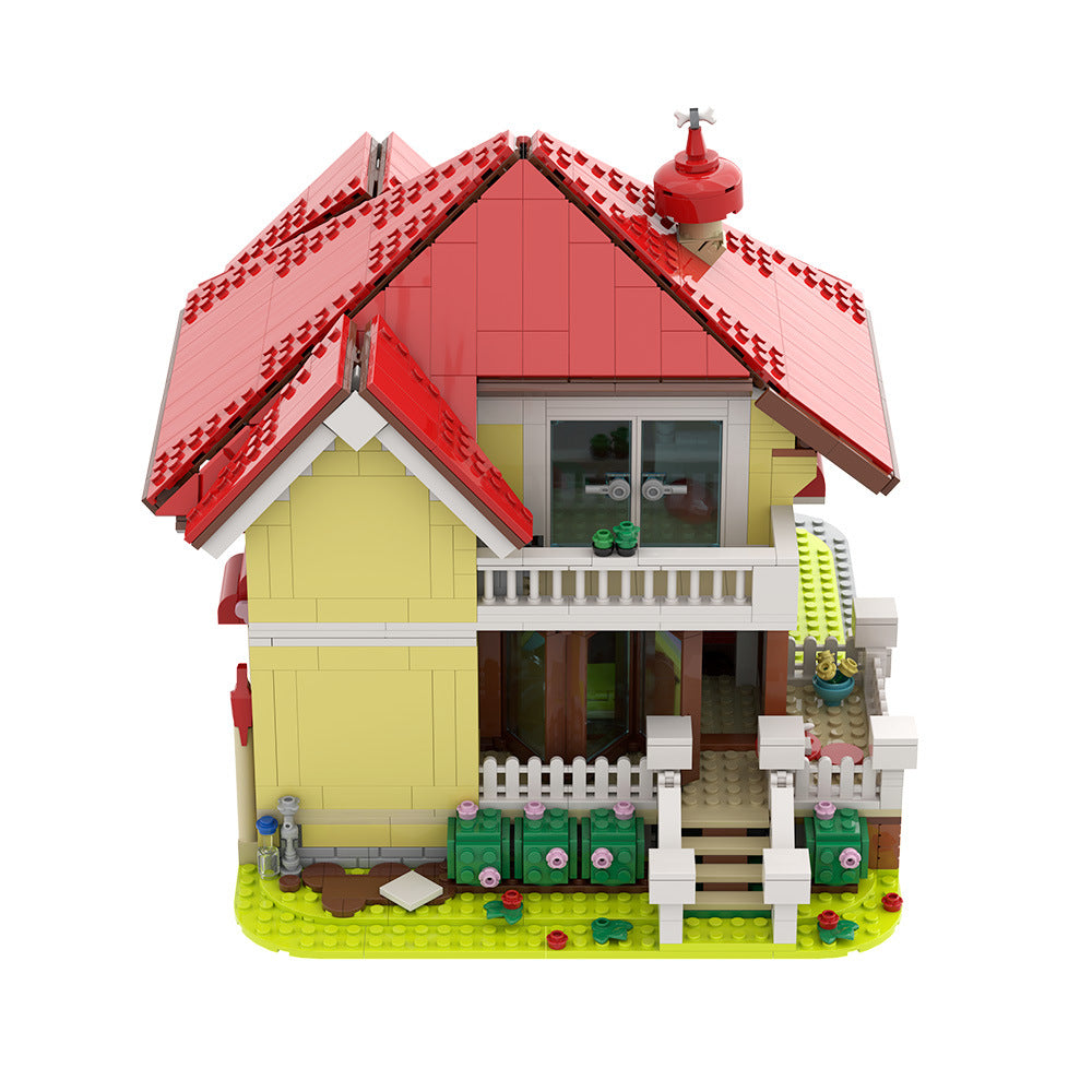 Animated Style Family Villa MOC Building Kit 5