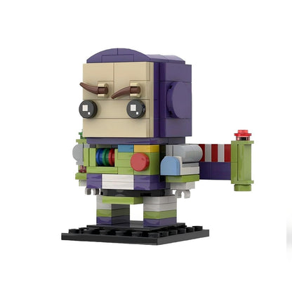 Animated Toy Universe Character BrickHeadz Building Kit | LEGO-Compatible MOC  - 14