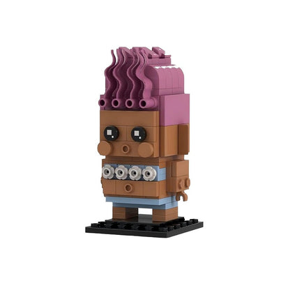 Animated Toy Universe Character BrickHeadz Building Kit | LEGO-Compatible MOC  - 16