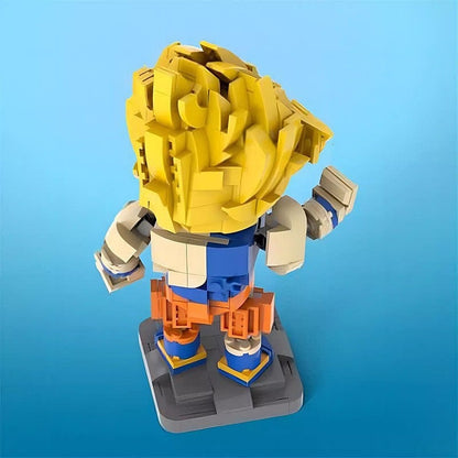 Anime Energy Warrior Transforming Hero MOC Figure Building Kit - 3