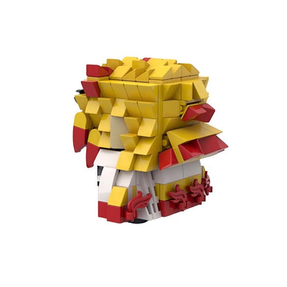 Anime Hero Slayer Squad Brickheadz Building Kit | LEGO-Compatible MOC - 15