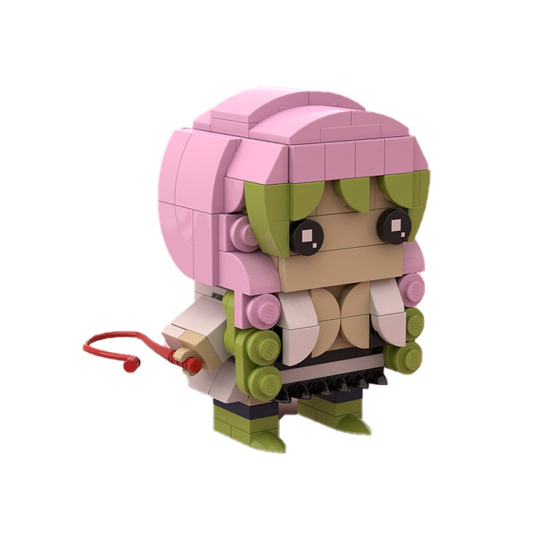 Anime Hero Slayer Squad Brickheadz Building Kit | LEGO-Compatible MOC - 24